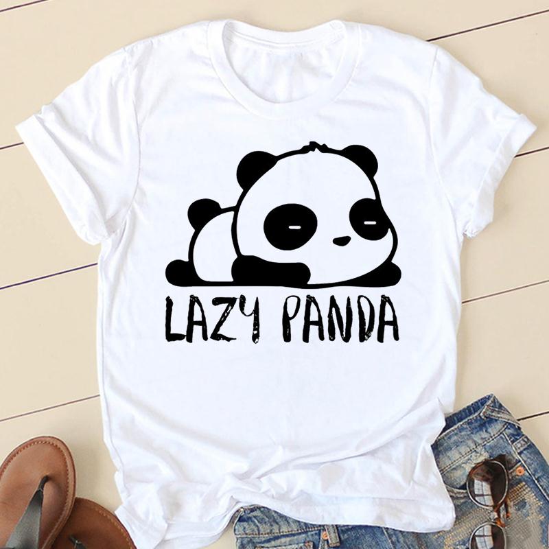 Tshirts Female Ladies Women Fashion Graphic Tee Casual Clothing Panda Sweet Lovely Style Short Sleeve Summer Tshirt Clothes 4XL
Tshirts Female Ladies Women Fashion Graphic Tee Casual Clothing Panda Sweet Lovely Style Short Sleeve Summer Tshirt Clothes 4XL