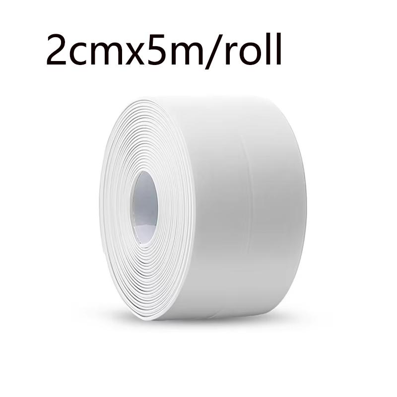 1PC PVC Self Adhesive Sealant Tape For Kitchen Bathroom Shower Bathtub Corner Sink Sealing Strips Tapes Waterproof Wall Stickers
1PC PVC Self Adhesive Sealant Tape For Kitchen Bathroom Shower Bathtub Corner Sink Sealing Strips Tapes Waterproof Wall Stickers