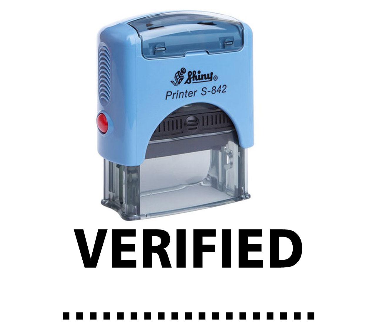 VERIFIED Self Inking Rubber Stamp Office Stationary Custom Shiny Stamp Impression Area 14 mm x 38 mm красный
VERIFIED Self Inking Rubber Stamp Office Stationary Custom Shiny Stamp Impression Area 14 mm x 38 mm красный