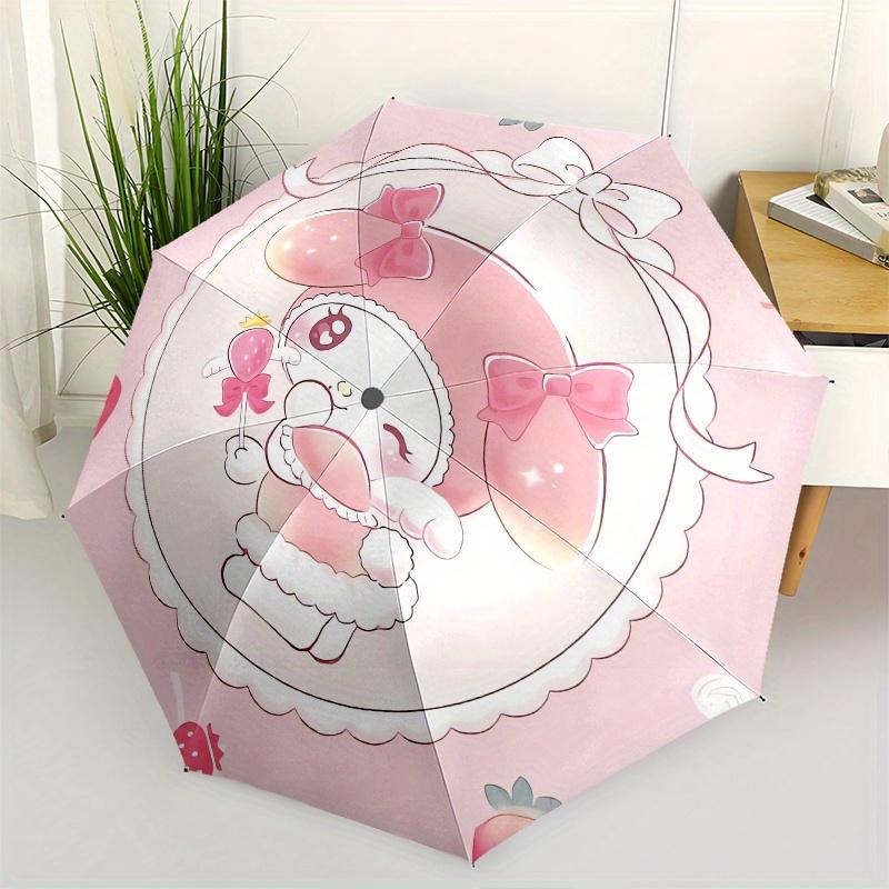 Melody Automatic Folding Umbrella-Simple 8-Rib Design, Bright Cartoon Pattern, Durable Iron Frame, Suitable For Travel, Outdoor, Beach-Cute
Melody Automatic Folding Umbrella-Simple 8-Rib Design, Bright Cartoon Pattern, Durable Iron Frame, Suitable For Travel, Outdoor, Beach-Cute