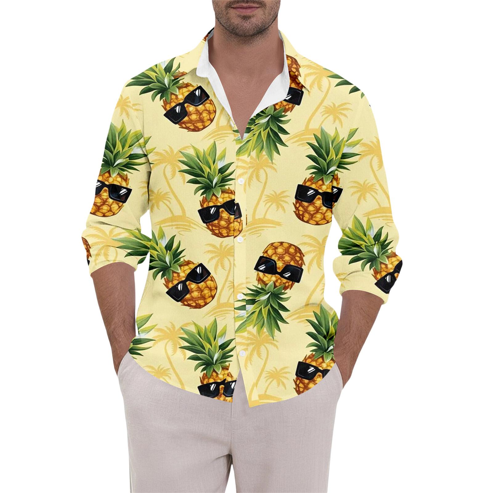 Men s Loose Fit Long Sleeve Beach Shirt Lightweight Button Down Casual Shirt with Floral Print for Summer Outdoor Activities XXXXL жёлтый
Men s Loose Fit Long Sleeve Beach Shirt Lightweight Button Down Casual Shirt with Floral Print for Summer Outdoor Activities XXXXL жёлтый