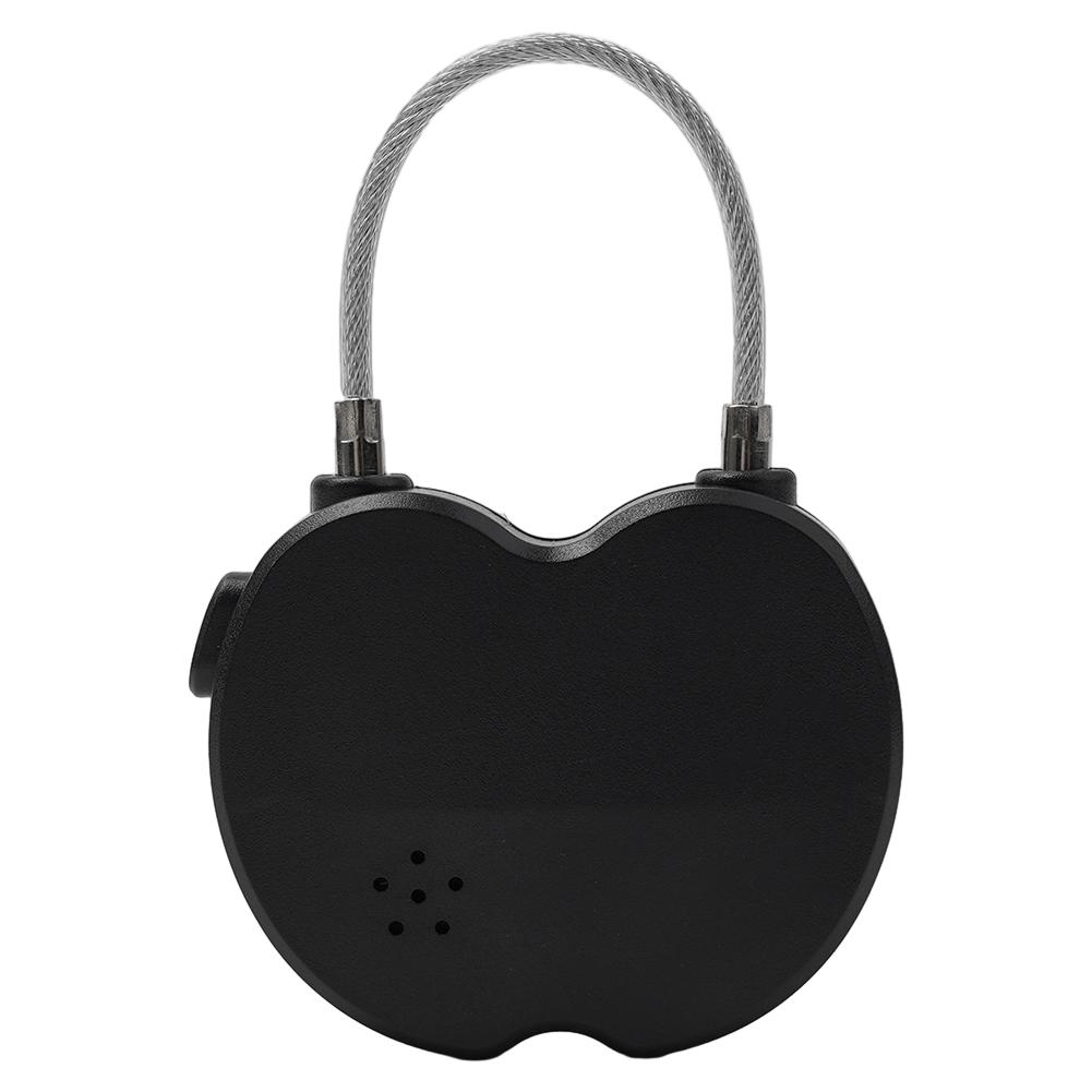 ABS Smart Time Lock Многофункциональный Перезаряжаемый Полезный чёрный