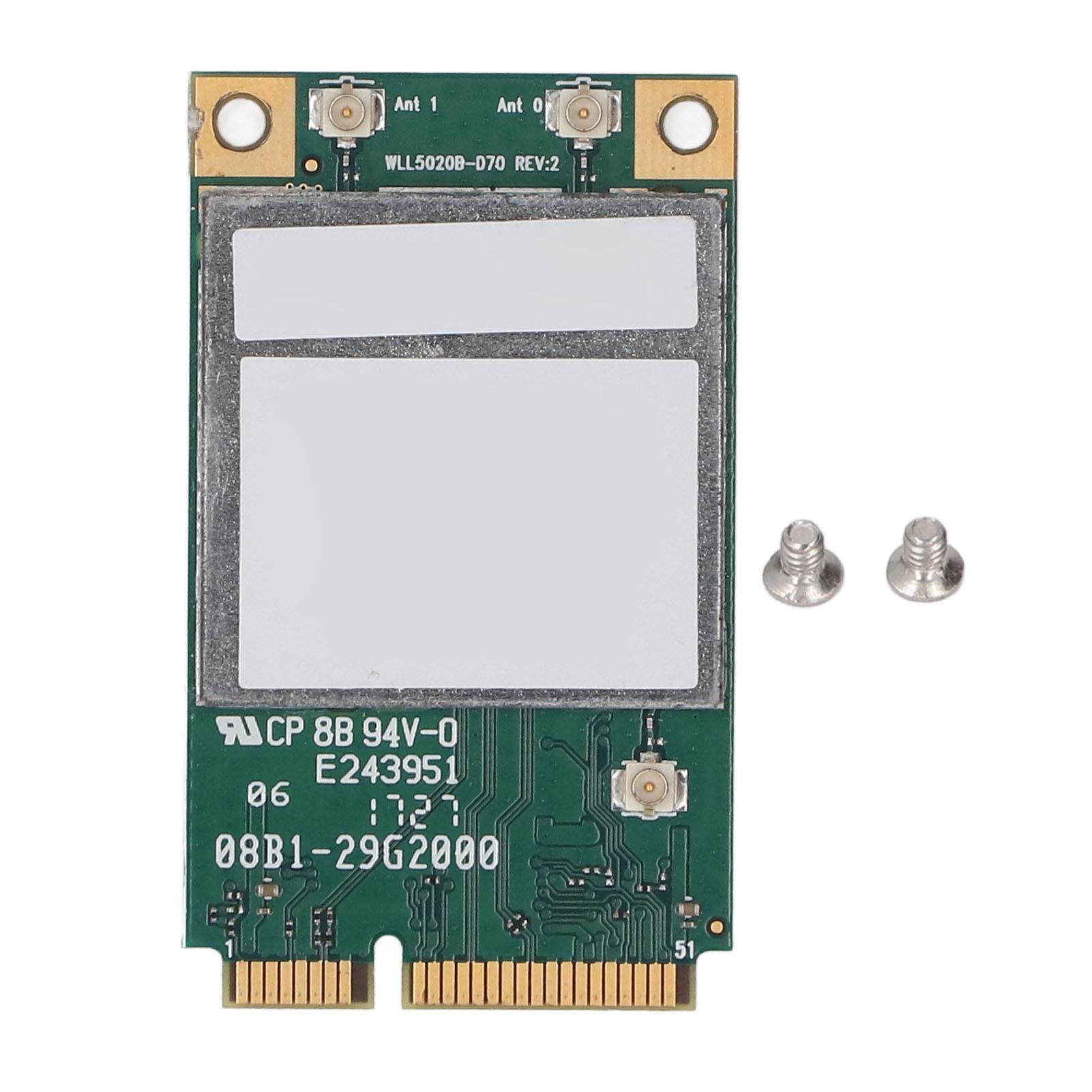BCM43570 Mini PCIE Network Card Module 1200Mbps Bluetooth 4.1 for Win 10 Laptop 2.4GHz 300Mbps 5GHz
BCM43570 Mini PCIE Network Card Module 1200Mbps Bluetooth 4.1 for Win 10 Laptop 2.4GHz 300Mbps 5GHz
