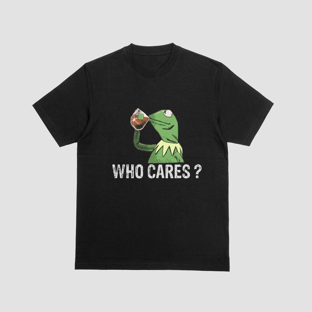 Who Cares Kermit The Frog Tshirt Funny Sips Tea Muppets Gonzo Miss Piggy Tee 037 S
Who Cares Kermit The Frog Tshirt Funny Sips Tea Muppets Gonzo Miss Piggy Tee 037 S