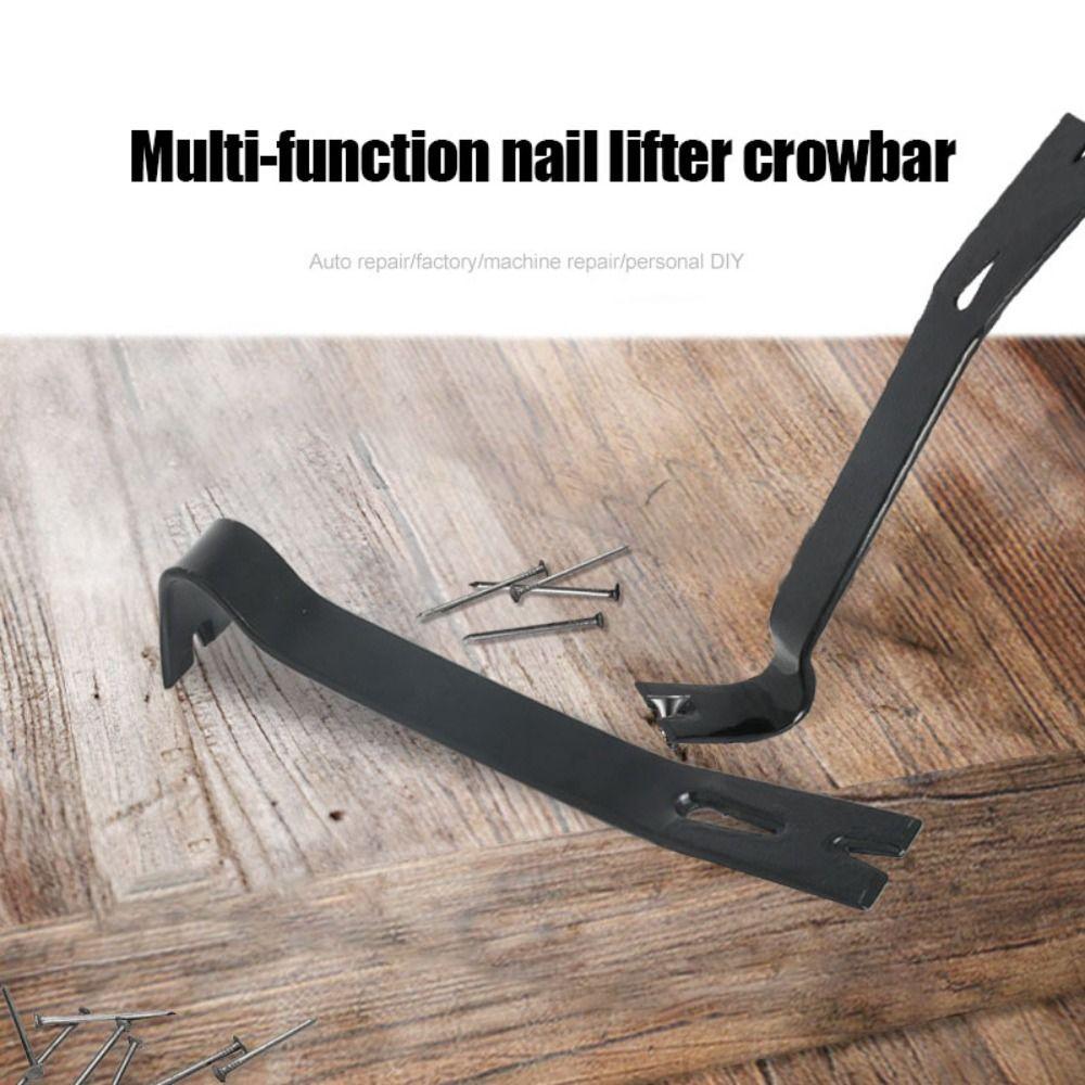 High Hardness Nail Puller Flat Remover Tool Multi-function Pry Bar Renovation 9inch
High Hardness Nail Puller Flat Remover Tool Multi-function Pry Bar Renovation 9inch