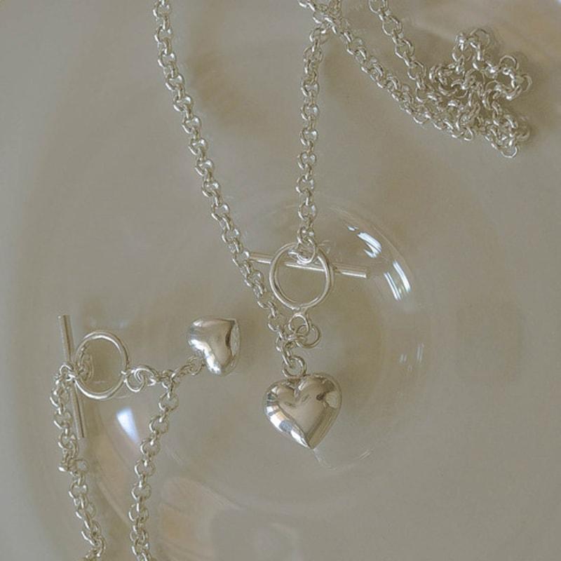 Retro finger Sweet Heart Necklace_SN233 SN233 Sweet Heart Silver
Retro finger Sweet Heart Necklace_SN233 SN233 Sweet Heart Silver