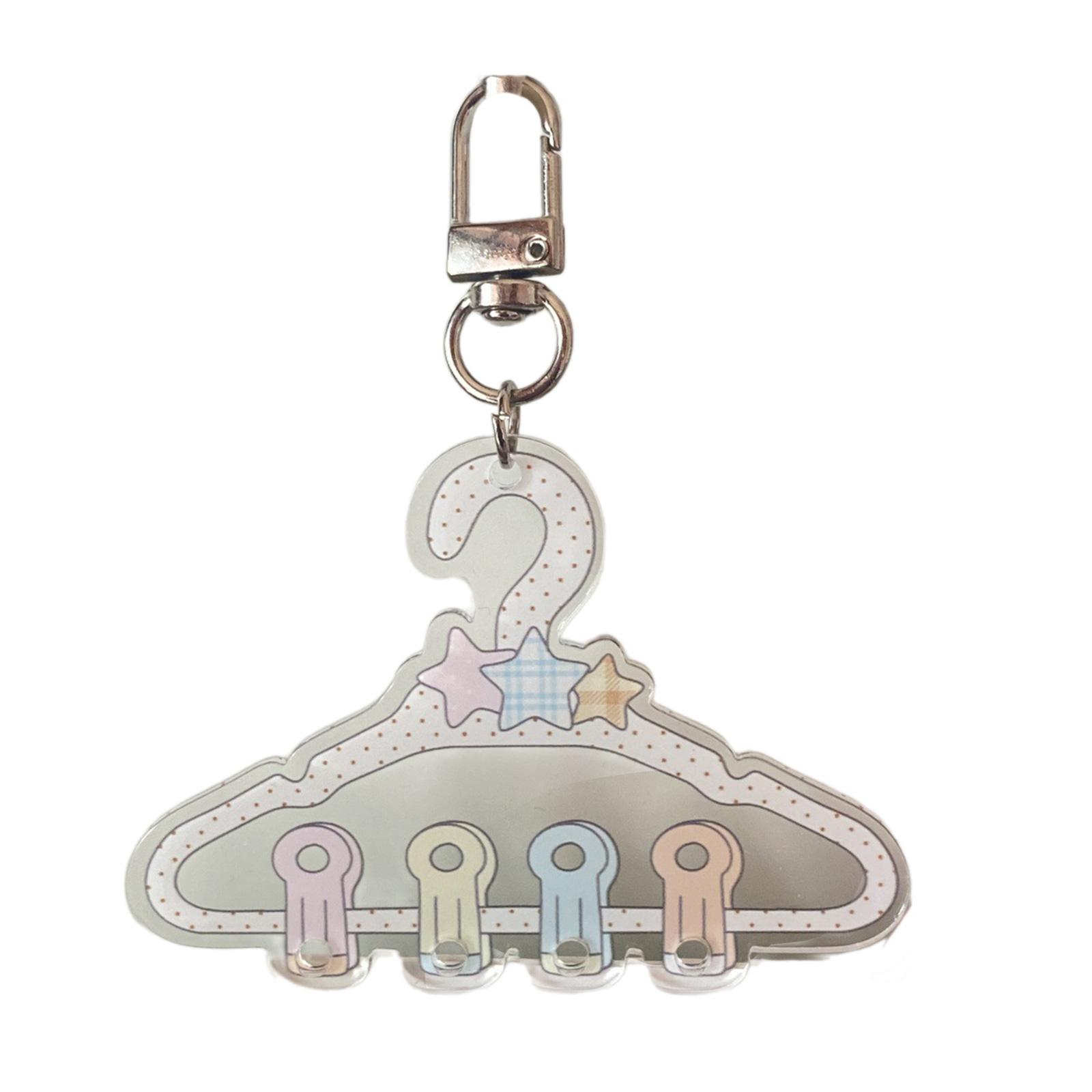 Portable Sturdy Acrylic Keyring Charm Pendant Adorable Fish Cake Shape Decorative Accessory for Keys Purses or Gifts
Portable Sturdy Acrylic Keyring Charm Pendant Adorable Fish Cake Shape Decorative Accessory for Keys Purses or Gifts