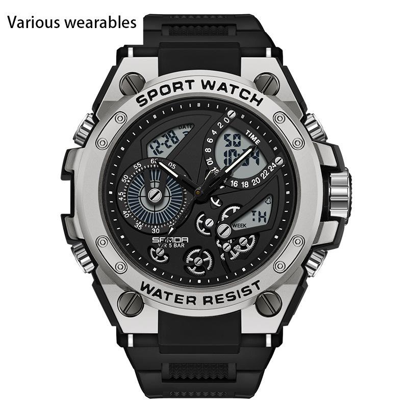 Підліткові електронні годинники Багатофункціональні Модні Зовнішні Світлодіодні Будильники Водонепроникні та Ударостійкі Чоловічі Годинники
Підліткові електронні годинники Багатофункціональні Модні Зовнішні Світлодіодні Будильники Водонепроникні та Ударостійкі Чоловічі Годинники