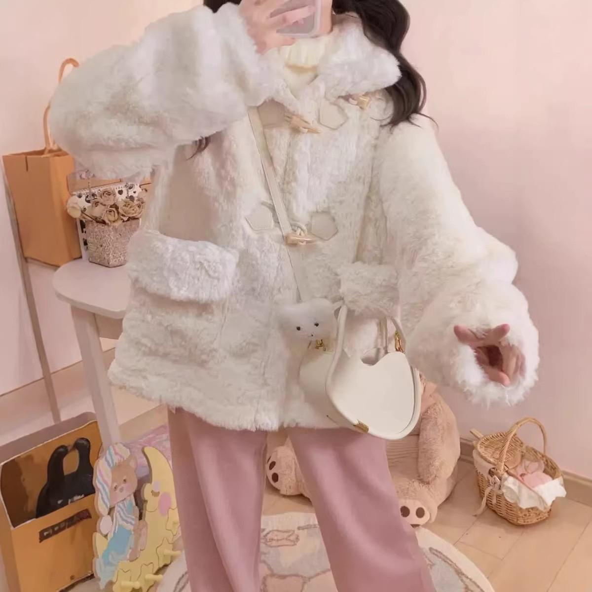 Cute Fluffy Long-Sleeve Jacket: Women s 2026 Winter Petite Casual Top XL
Cute Fluffy Long-Sleeve Jacket: Women s 2026 Winter Petite Casual Top XL