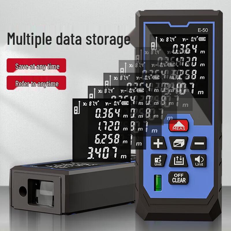 High-Precision Voice Handheld Laser Distance Meter CN plug (adapter included)
High-Precision Voice Handheld Laser Distance Meter CN plug (adapter included)