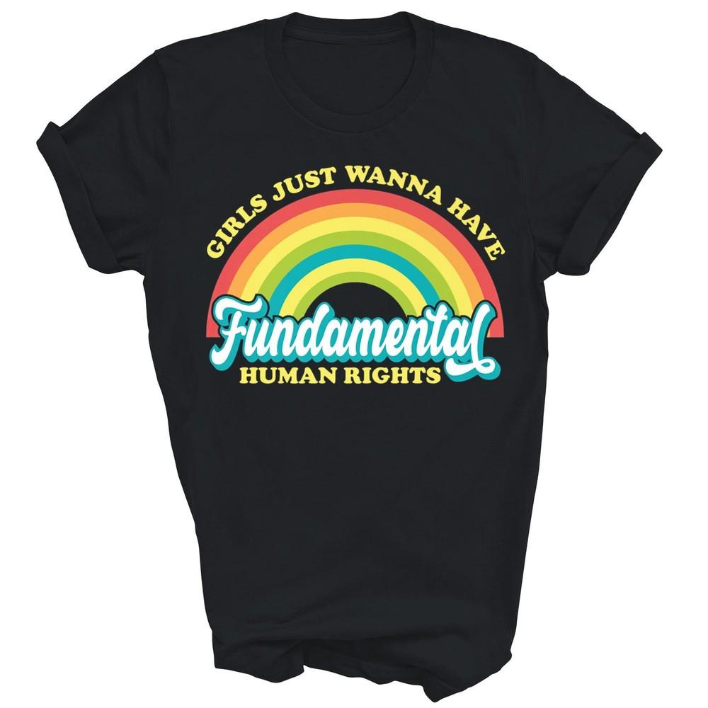 Girls Just Want To Have Fundamental Rights Unisex Shirt Gift 3XL
Girls Just Want To Have Fundamental Rights Unisex Shirt Gift 3XL