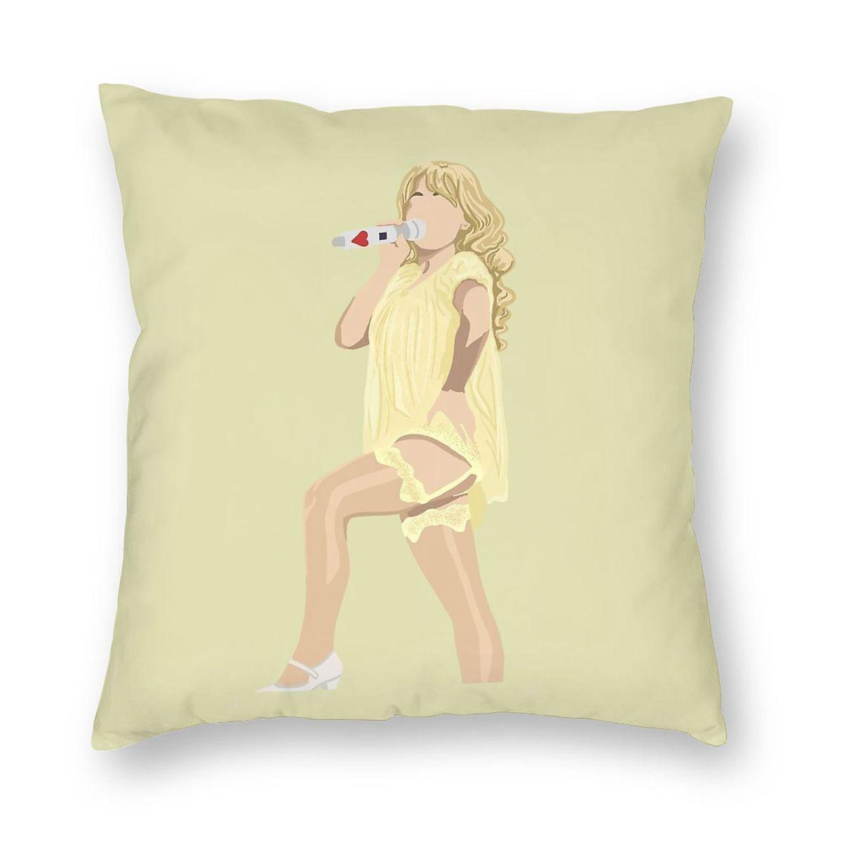 Sabrina Carpenter Babydoll Dress Square Pillowcase Polyester Linen Velvet Creative Zip Decorative Home Cushion Cover 30cmx30cm
Sabrina Carpenter Babydoll Dress Square Pillowcase Polyester Linen Velvet Creative Zip Decorative Home Cushion Cover 30cmx30cm