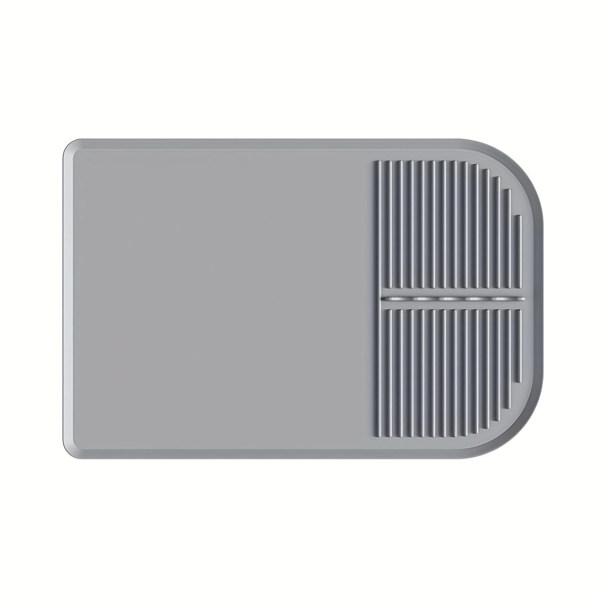 Leeseph Silicone Coffee Mat with Raised Edges, 24 x 16 Bar Mat for Countertops, Fits Under Coffee Maker, Dish Drying Mat 60x40 cm світло-сірого кольору
Leeseph Silicone Coffee Mat with Raised Edges, 24 x 16 Bar Mat for Countertops, Fits Under Coffee Maker, Dish Drying Mat 60x40 cm світло-сірого кольору