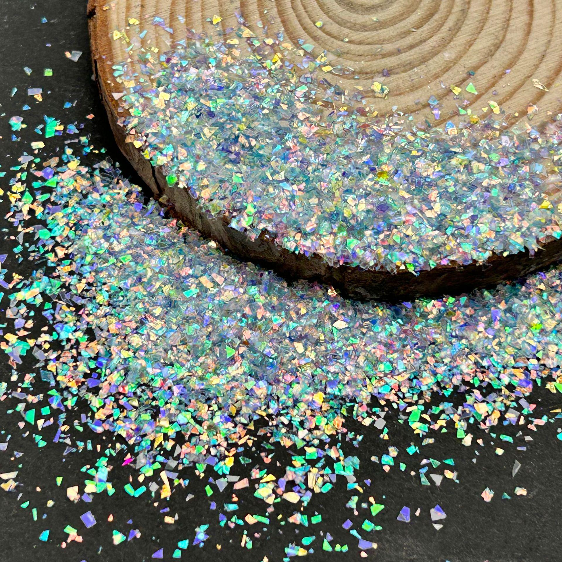 Multicolor Holographic PET Flakes: 2x2 Irregular Small Sequins for Nail Art & Crafts 50g
Multicolor Holographic PET Flakes: 2x2 Irregular Small Sequins for Nail Art & Crafts 50g