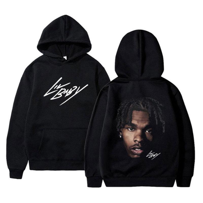 Толстовка с двусторонним принтом в стиле хип-хоп, рэпер Lil Baby, мужская и женская толстовка большого размера, мужская мода, уличные толстовки в стиле рэп, мужская уличная одежда
Толстовка с двусторонним принтом в стиле хип-хоп, рэпер Lil Baby, мужская и женская толстовка большого размера, мужская мода, уличные толстовки в стиле рэп, мужская уличная одежда