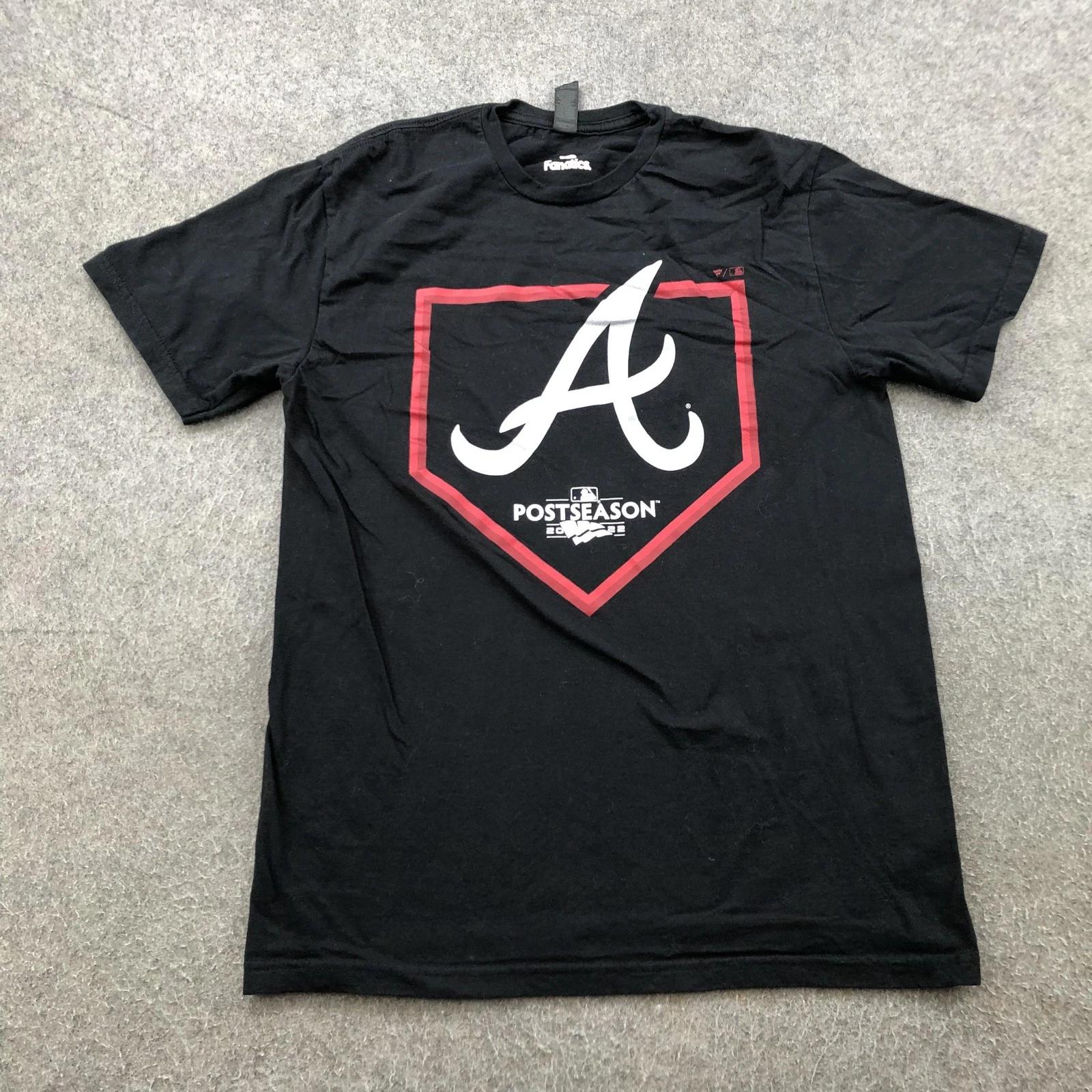 Рубашка Atlanta Braves Мужская Средняя Черная MLB Бейсбол Постсезон Fanatics S
Рубашка Atlanta Braves Мужская Средняя Черная MLB Бейсбол Постсезон Fanatics S