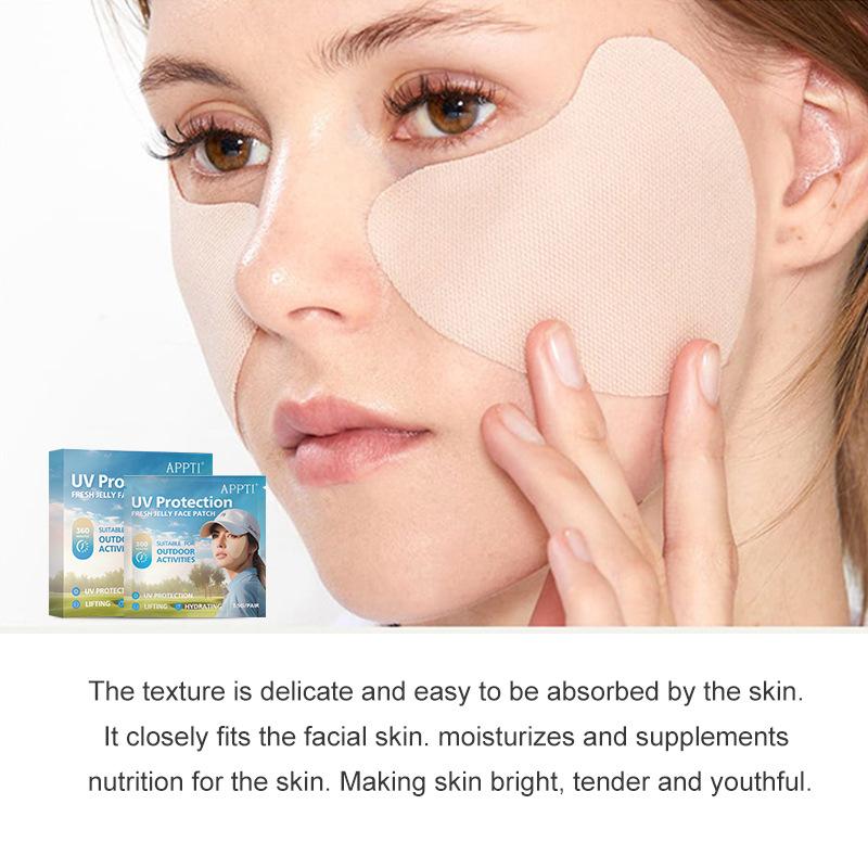 1/5 Pairs Sunscreen Face Patches Golf Sunscreen Anti-Sweat Moisturizing Sun Protection Stickers For Summer Outdoor Activities 5Pairs
1/5 Pairs Sunscreen Face Patches Golf Sunscreen Anti-Sweat Moisturizing Sun Protection Stickers For Summer Outdoor Activities 5Pairs