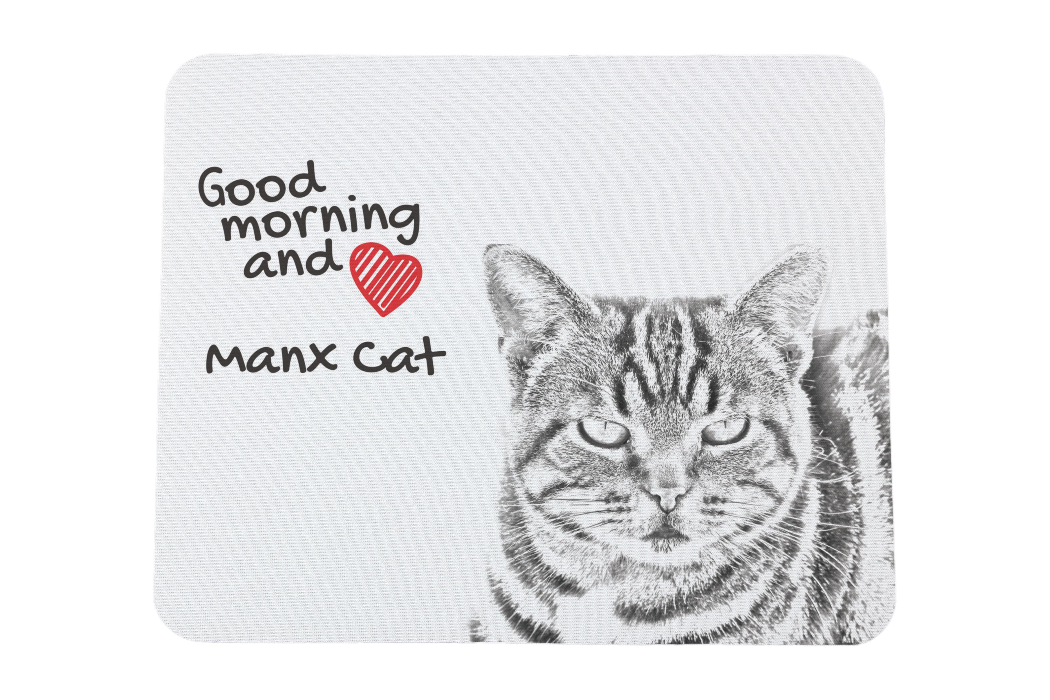 Manx - mouse pad with print, personalized cat pad, unique gadget for an office worker from the Art-Dog brand білий
Manx - mouse pad with print, personalized cat pad, unique gadget for an office worker from the Art-Dog brand білий