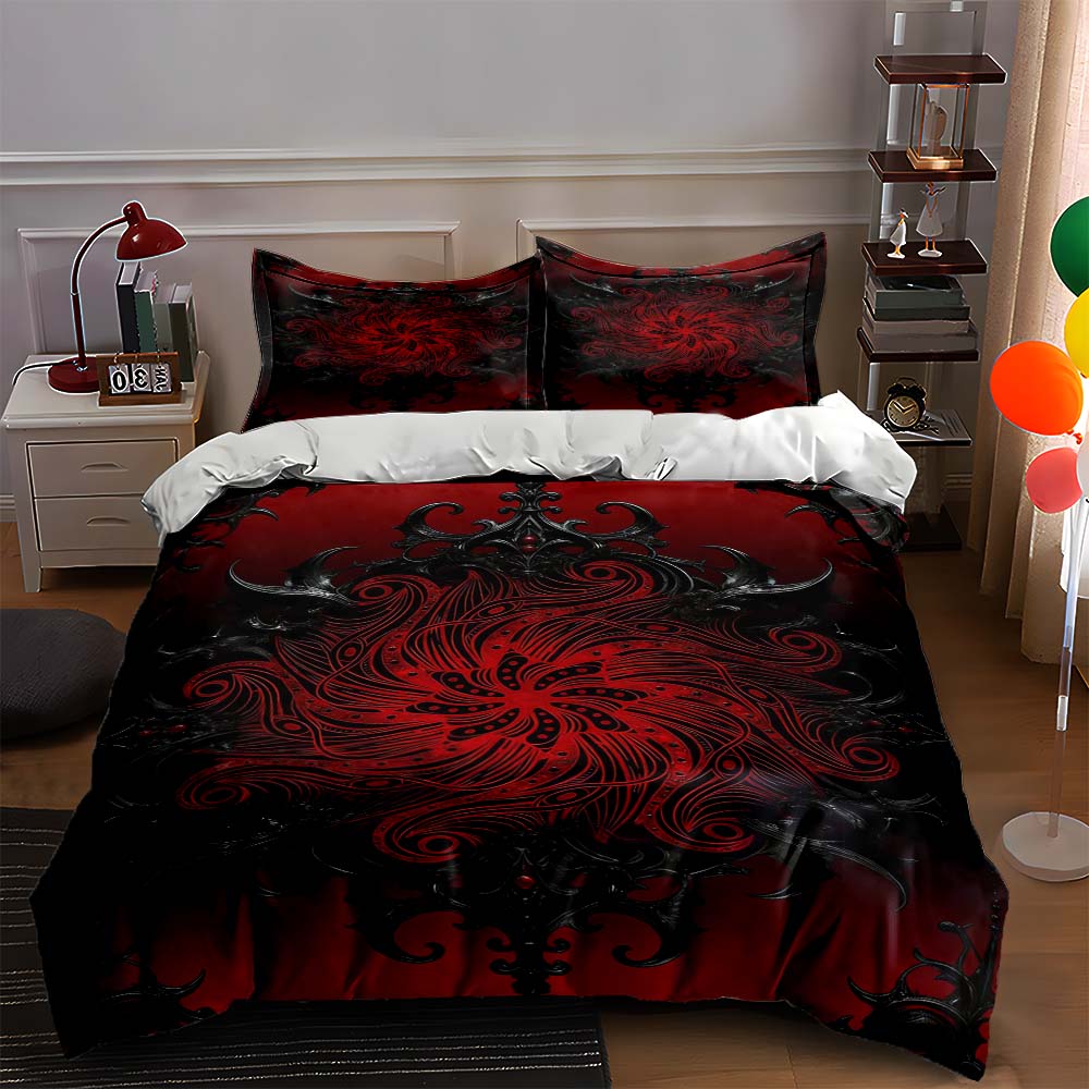 Swirling, ornate, bold. Bedding Duvet cover sets Duvet covers Pillowcases gifts (1 * Duvet Cover 2 * Pillowcases, without duvet insert) 135x200cm
Swirling, ornate, bold. Bedding Duvet cover sets Duvet covers Pillowcases gifts (1 * Duvet Cover 2 * Pillowcases, without duvet insert) 135x200cm