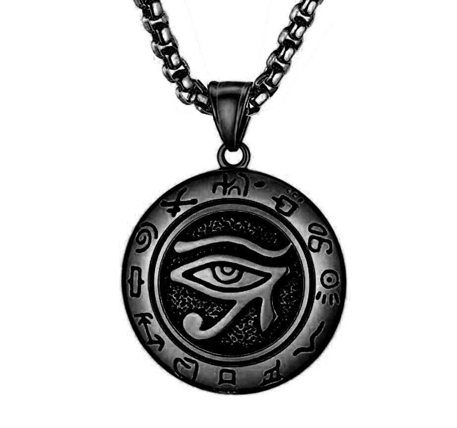 European Retro Eye of Horus Punk Necklace - Creative Men s Pendant
European Retro Eye of Horus Punk Necklace - Creative Men s Pendant