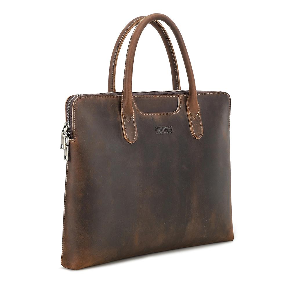 Luxury Genuine Leather Men Briefcase Business Bag Portfolio Laptop Handbag Messenger Bag Male Document Office Bag кавовий
Luxury Genuine Leather Men Briefcase Business Bag Portfolio Laptop Handbag Messenger Bag Male Document Office Bag кавовий
