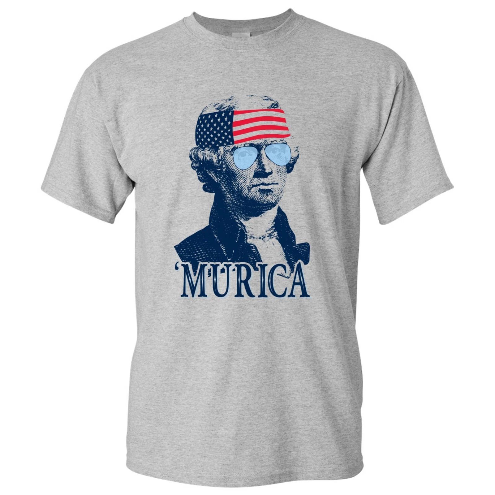 Thomas Jefferson Murica - Funny Fourth of July Short Sleeve USA Unisex T-Shirt S
Thomas Jefferson Murica - Funny Fourth of July Short Sleeve USA Unisex T-Shirt S