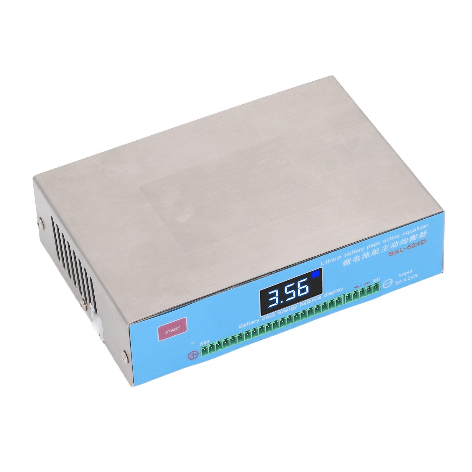 Lithium Battery Pack Active Equalizer 4‑24 Strings 5A LED Display Energy Transfer Balancer
Lithium Battery Pack Active Equalizer 4‑24 Strings 5A LED Display Energy Transfer Balancer
