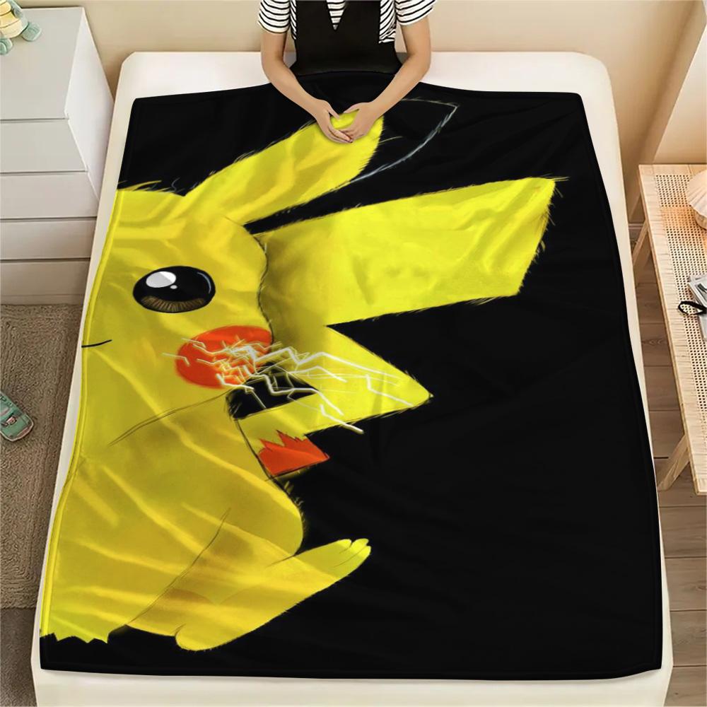 Pikachu Decorative Print Flannel Blanket Warm for Bed Sofa Travel and Home.-TING 75x90cm
Pikachu Decorative Print Flannel Blanket Warm for Bed Sofa Travel and Home.-TING 75x90cm