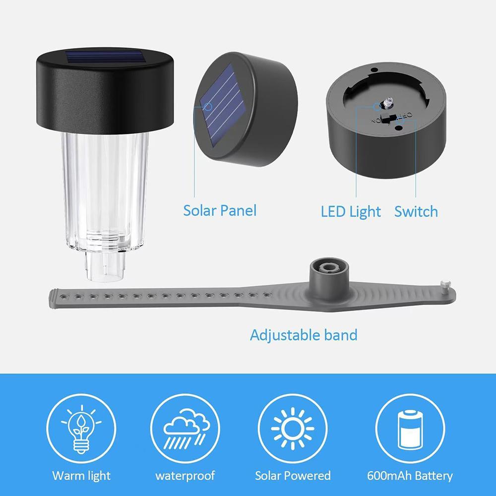 New 6Pcs NEW Waterproof LED Solar Warm Lights Pool Accessories For Swimming Pools
New 6Pcs NEW Waterproof LED Solar Warm Lights Pool Accessories For Swimming Pools