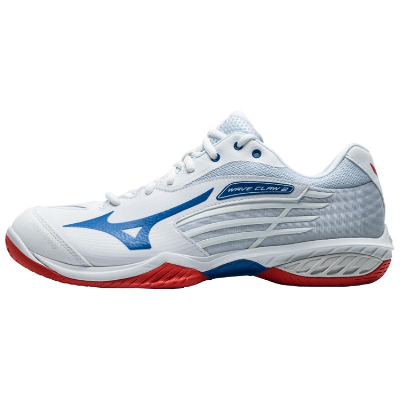 Mizuno Wave Claw White Blue Red Sneakers 71GA211026 45
Mizuno Wave Claw White Blue Red Sneakers 71GA211026 45