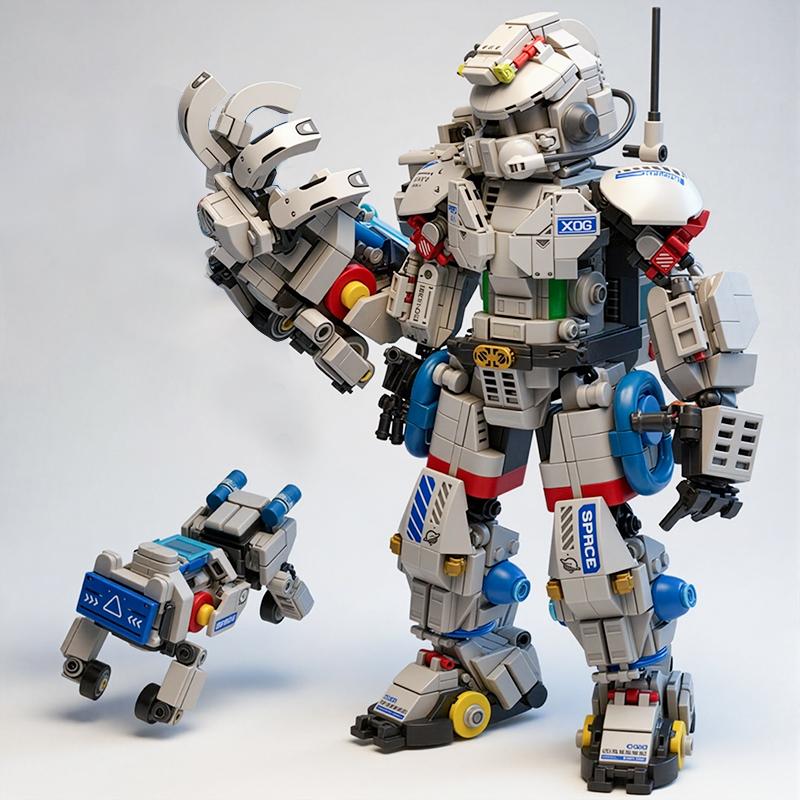 2in1 Giant SWAT Mecha Building Blocks Robotic Dog Transformable Robot Building Blocks DIY Children Toy Christmas Holiday Gift
2in1 Giant SWAT Mecha Building Blocks Robotic Dog Transformable Robot Building Blocks DIY Children Toy Christmas Holiday Gift