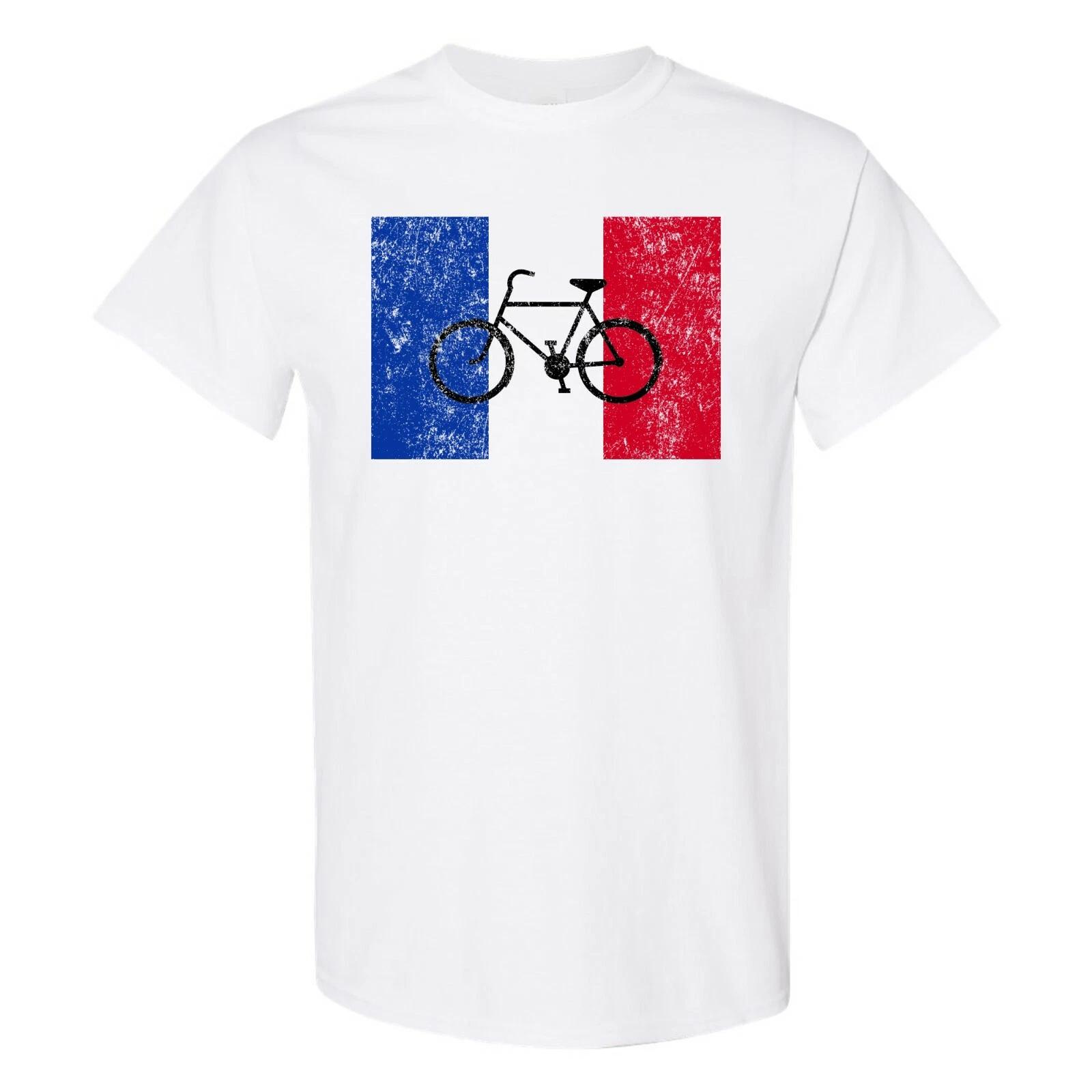 French Flag Bike - France City Cyclist Training Short Sleeve Tee - White S
French Flag Bike - France City Cyclist Training Short Sleeve Tee - White S