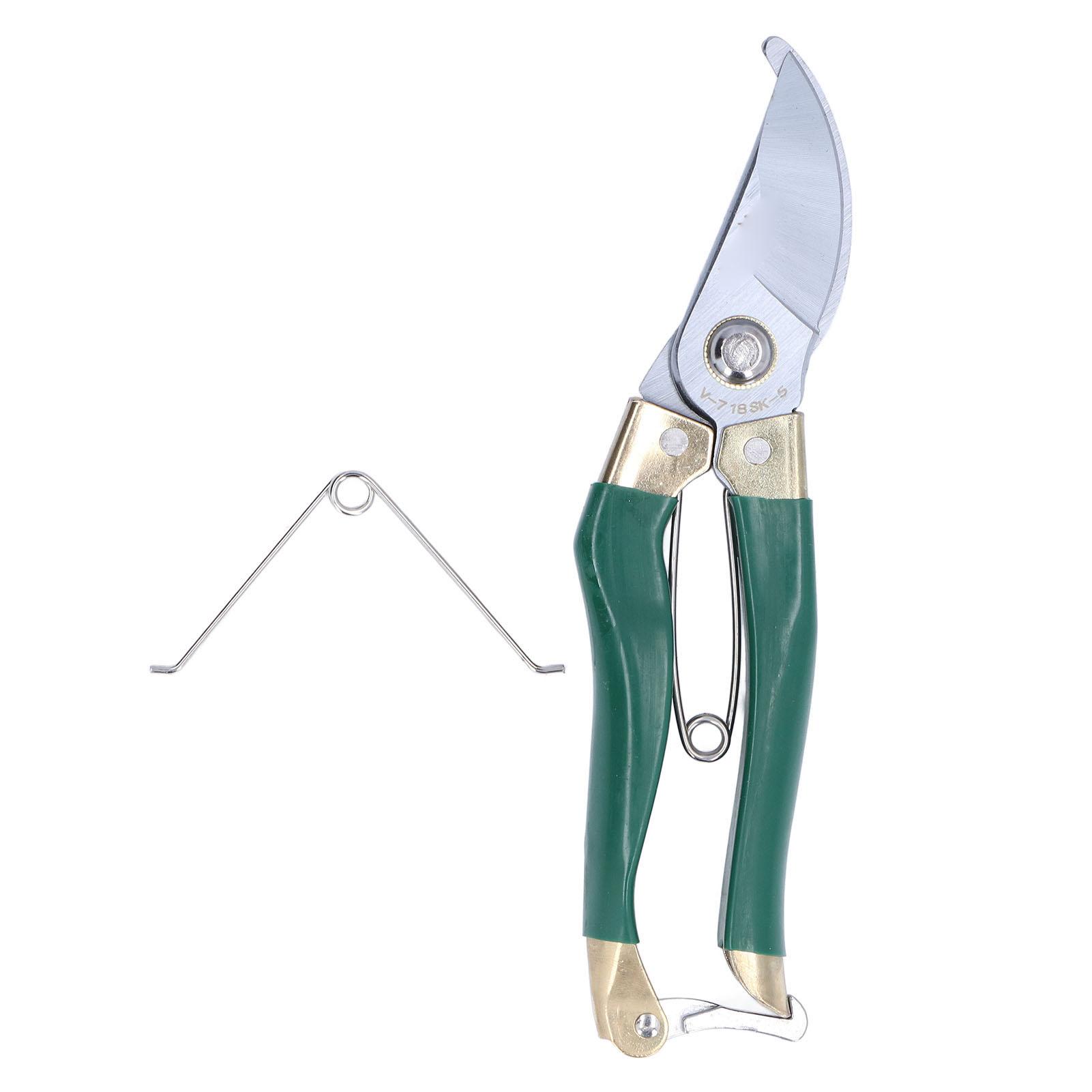 Garden Pruning Shears Labor Saving Branch Trimming Scissors Carbon Steel with V Shape Spring for
Garden Pruning Shears Labor Saving Branch Trimming Scissors Carbon Steel with V Shape Spring for