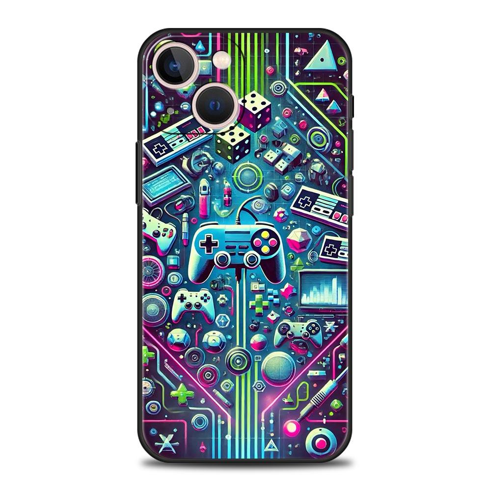 Technology Game Console Phone Case Cover for iPhone 17 16 15 14 13 12 Pro Max 11 Pro Max 17 AIR Plus Shockproof Soft TPU Shell iPhone 11Pro Max
Technology Game Console Phone Case Cover for iPhone 17 16 15 14 13 12 Pro Max 11 Pro Max 17 AIR Plus Shockproof Soft TPU Shell iPhone 11Pro Max