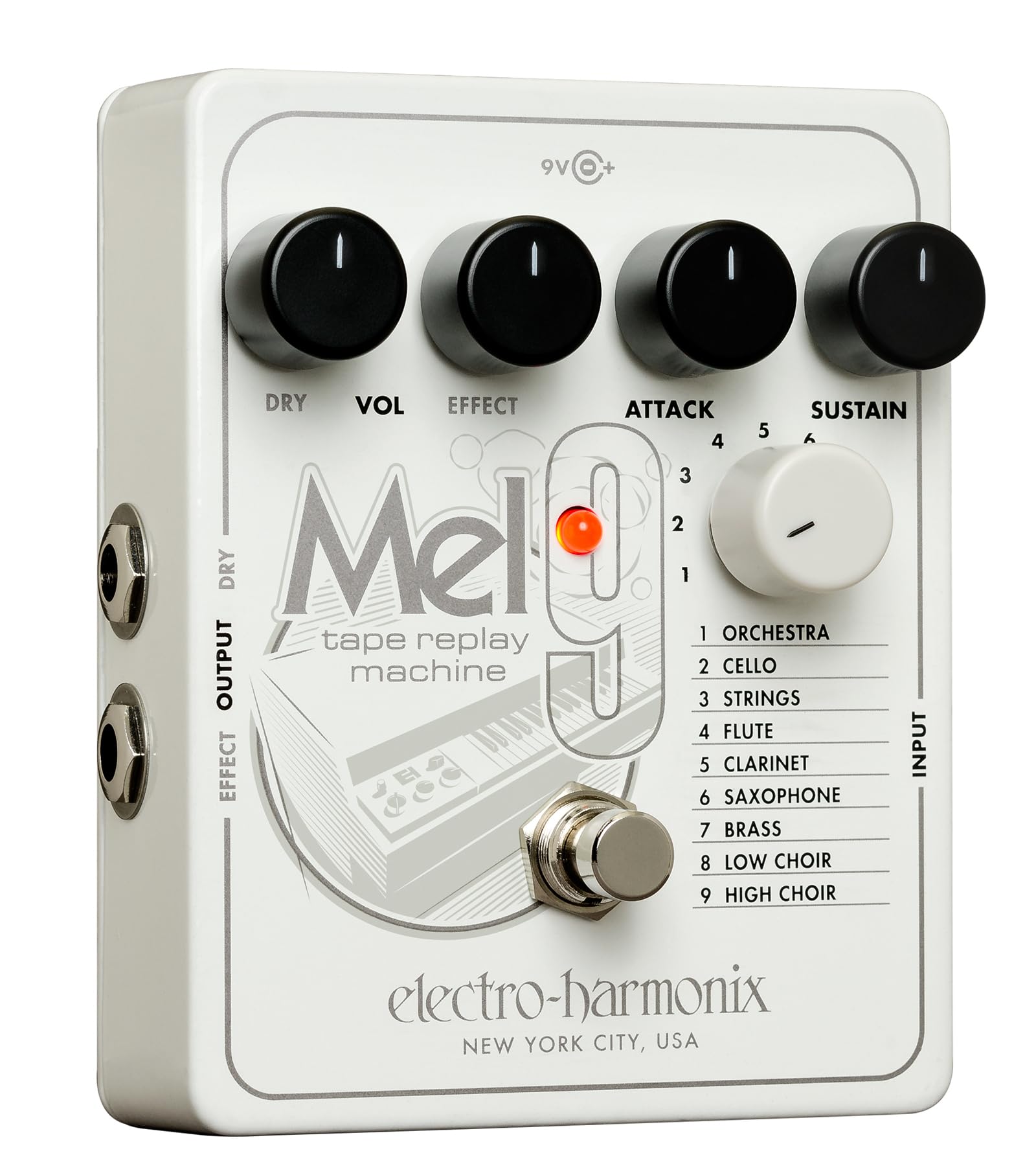Effector Tape Replay Machine MEL9 Tape Replay Machine Electro-Harmonix Electro-Harmonix
Effector Tape Replay Machine MEL9 Tape Replay Machine Electro-Harmonix Electro-Harmonix