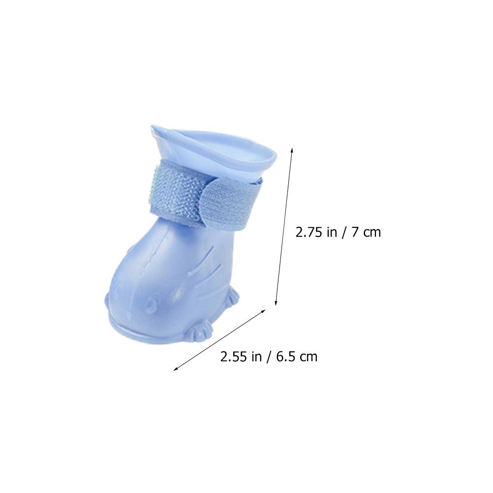 4pcs Dog Waterproof Boots For Small Dogs Breathable Non-Slip Outdoor Pet Rain Shoes Lightweight Puppy Rain Boot Pet Supplies синій
4pcs Dog Waterproof Boots For Small Dogs Breathable Non-Slip Outdoor Pet Rain Shoes Lightweight Puppy Rain Boot Pet Supplies синій