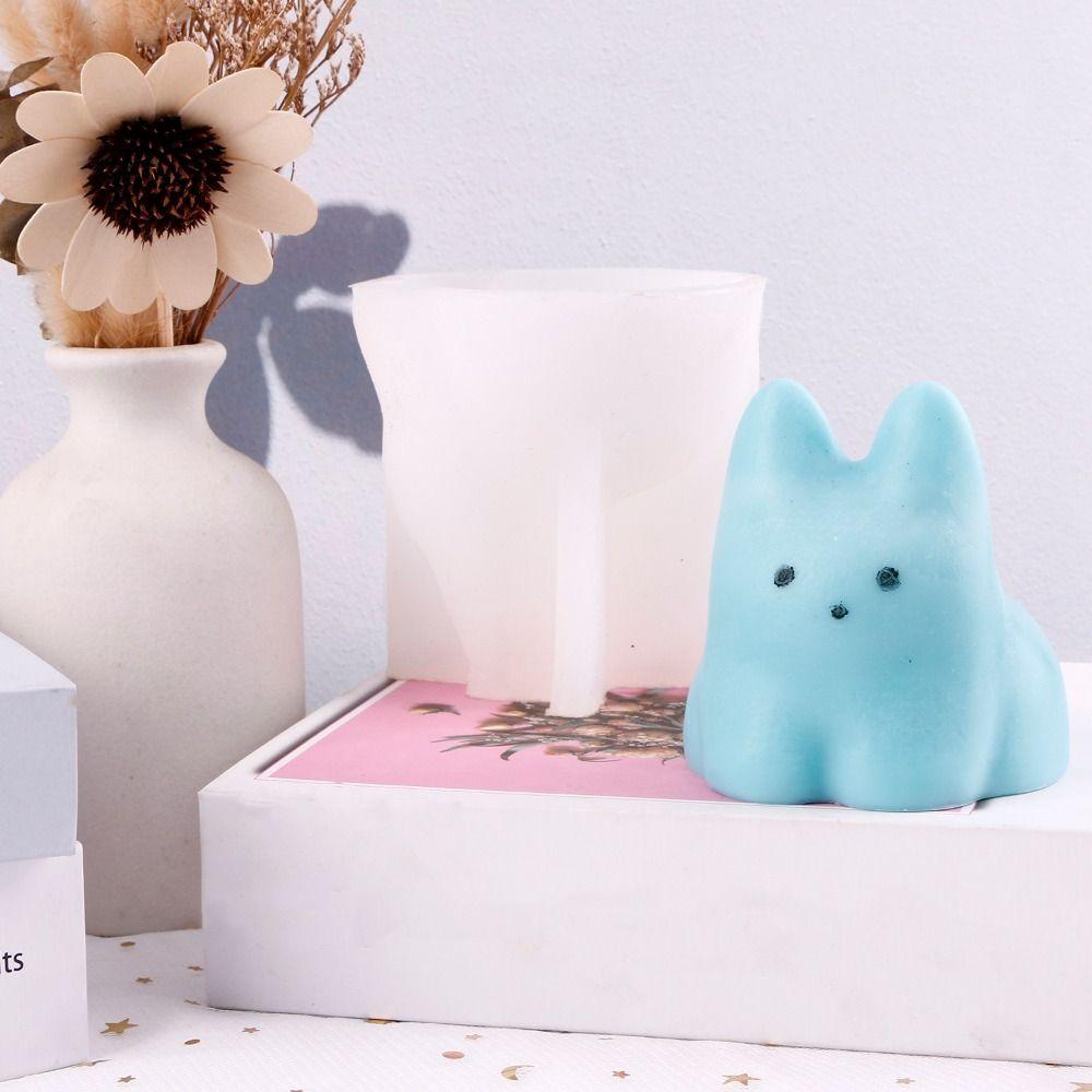 3D Cat Jelly Mold Silicone Candle Mould Baking Accessories Pudding Mold DIY белый
3D Cat Jelly Mold Silicone Candle Mould Baking Accessories Pudding Mold DIY белый