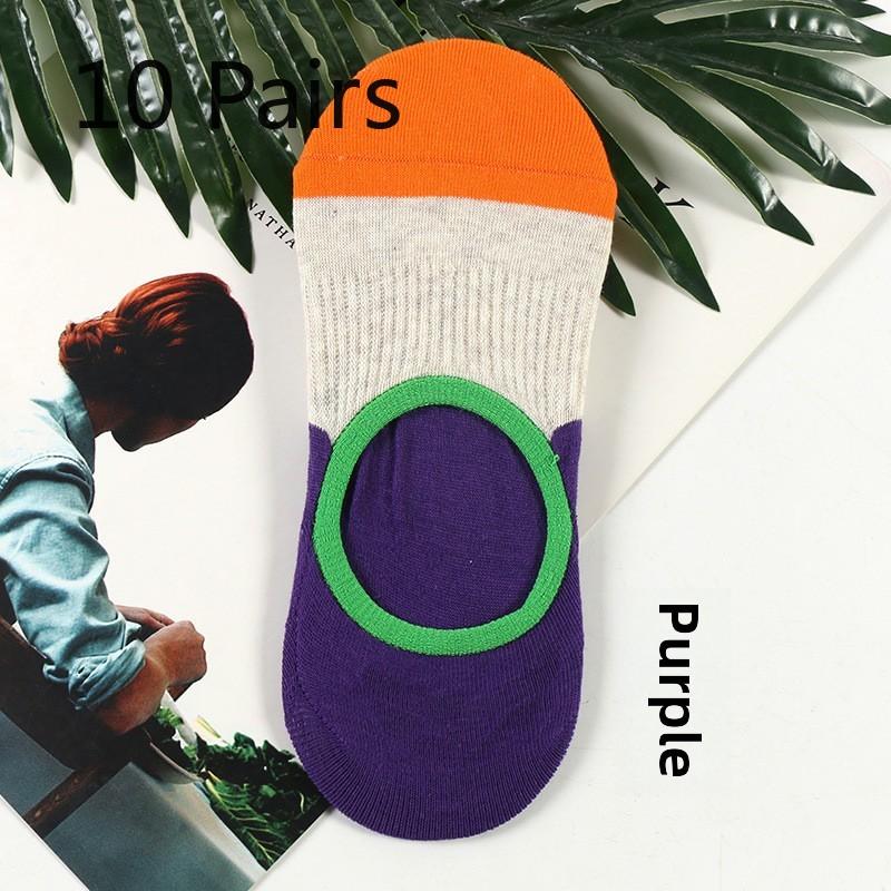 5 пар повседневных носков, осенние и зимние тонкие носки, жаккардовые, впитывающие пот, спортивные хлопковые носки, женские повседневные носки-лодочки 5 Pairs фиолетовый
5 пар повседневных носков, осенние и зимние тонкие носки, жаккардовые, впитывающие пот, спортивные хлопковые носки, женские повседневные носки-лодочки 5 Pairs фиолетовый