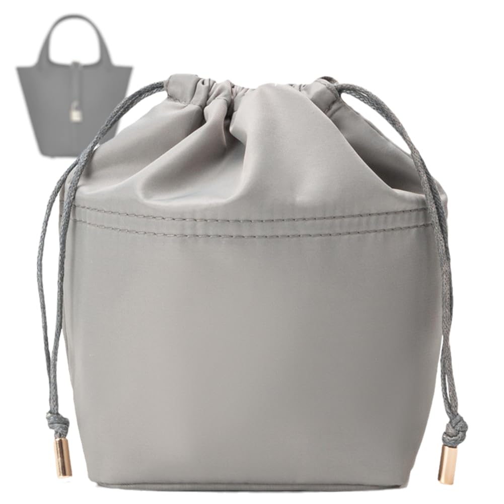 SHINLAD Bag-in-Bag PICOTIN Compatible Drawstring Pouch, Nylon, Handmade Inner Bag for Luxury Bags, Lightweight, Freestanding, Large Capacity Storage,
SHINLAD Bag-in-Bag PICOTIN Compatible Drawstring Pouch, Nylon, Handmade Inner Bag for Luxury Bags, Lightweight, Freestanding, Large Capacity Storage,
