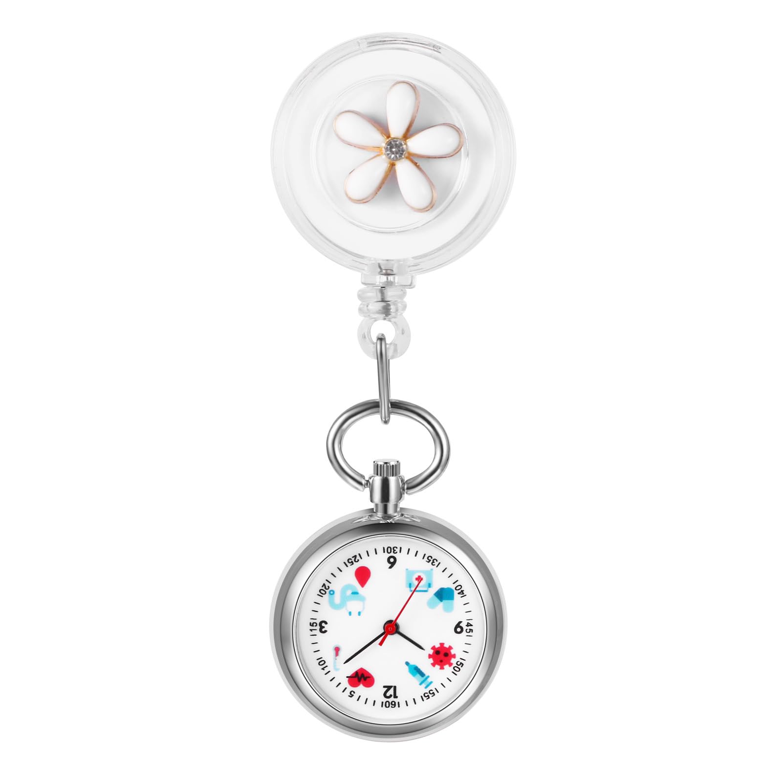 Nurse Clip Flower Nurse Upside Pocket Pocket Quartz Nurse Goods Perfect Gift for Nurses and Nursery Teachers on Nursing Day Watch, Type, Analog, Cute,
Nurse Clip Flower Nurse Upside Pocket Pocket Quartz Nurse Goods Perfect Gift for Nurses and Nursery Teachers on Nursing Day Watch, Type, Analog, Cute,