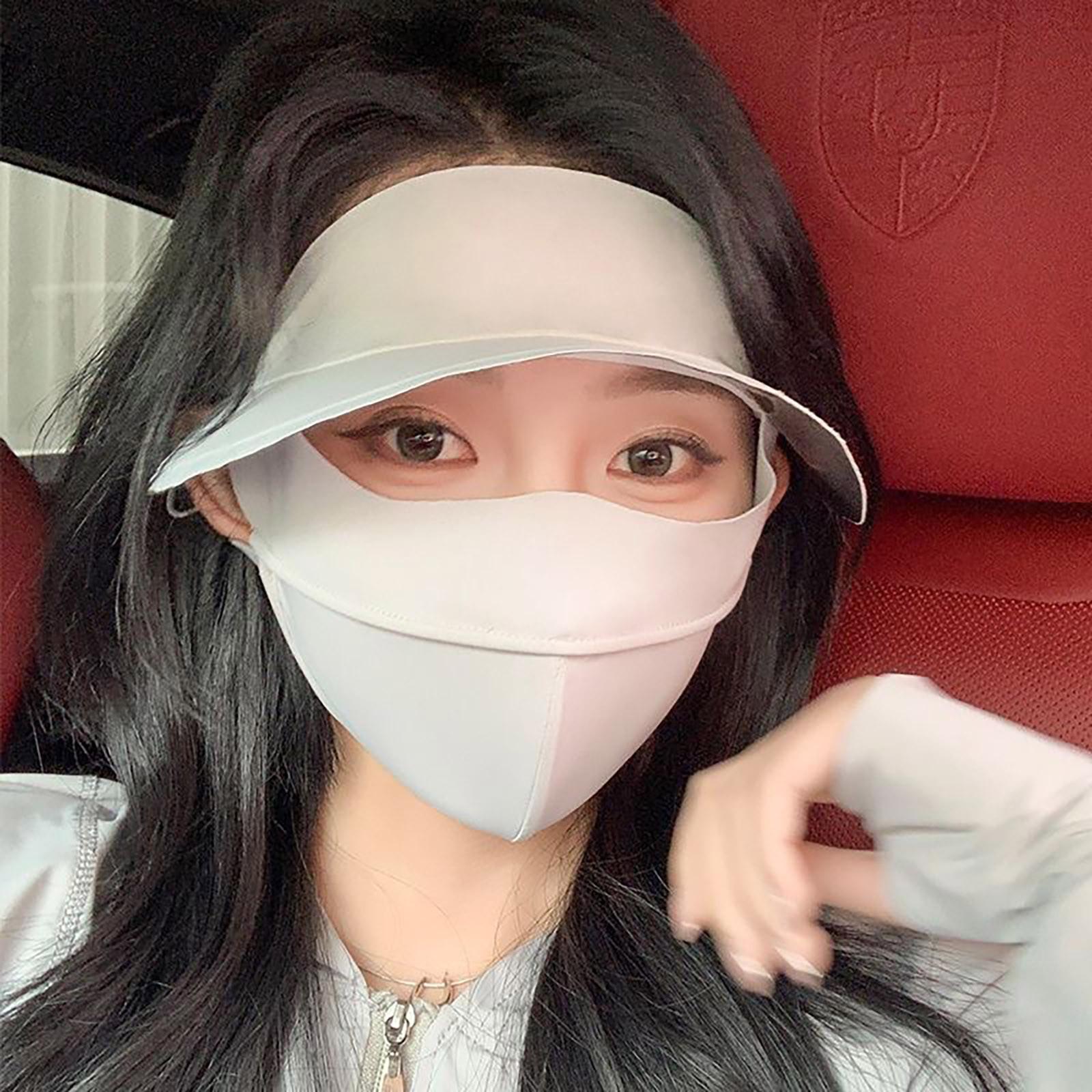 Жіноча сонцезахисна захисна маска для шиї з льоду, шовку, дихаючої бавовни One Size
Жіноча сонцезахисна захисна маска для шиї з льоду, шовку, дихаючої бавовни One Size