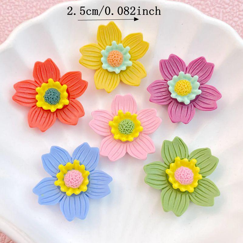 10Pcs New Cute Cartoon Simulated Five Petal Flower Series Flat Back Resin Cabochons Scrapbooking DIY Jewelry Craft Decorat
10Pcs New Cute Cartoon Simulated Five Petal Flower Series Flat Back Resin Cabochons Scrapbooking DIY Jewelry Craft Decorat