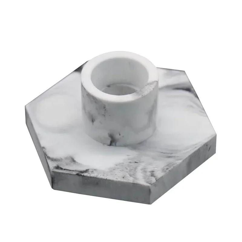 DIY Handmade Art Crafts Marble Pattern Long Pole Candlestick Making Concrete Mold Hexagonal Pole Candlestick Silicone Mold світло-сірого кольору
DIY Handmade Art Crafts Marble Pattern Long Pole Candlestick Making Concrete Mold Hexagonal Pole Candlestick Silicone Mold світло-сірого кольору