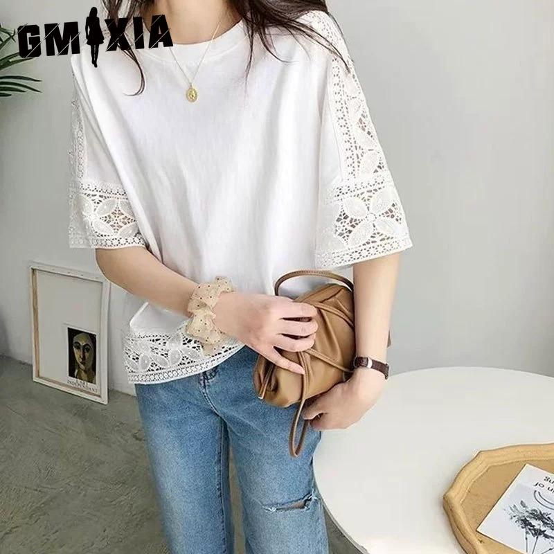 GMXIA Женские модные повседневные однотонные блузки и рубашки с короткими рукавами и круглым вырезом с принтом one size белый
GMXIA Женские модные повседневные однотонные блузки и рубашки с короткими рукавами и круглым вырезом с принтом one size белый