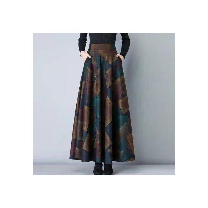 Four Seasons Plaid Skirt Women s Retro New Large Size Medium and Long A-shaped Skirt Large Swing Skirt High Waist Skinny Long Skirt Tide 4XL
Four Seasons Plaid Skirt Women s Retro New Large Size Medium and Long A-shaped Skirt Large Swing Skirt High Waist Skinny Long Skirt Tide 4XL
