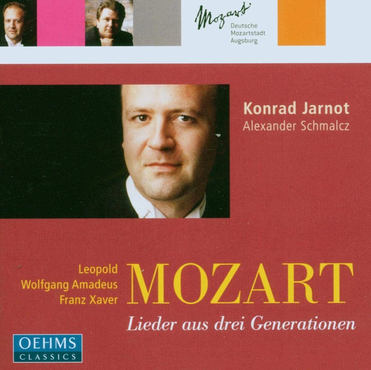 CD JARNOT - L. Mozart / WA Mozart / F. Mozart: OC564 Oehms Classics 2006 Europe Classical Used
CD JARNOT - L. Mozart / WA Mozart / F. Mozart: OC564 Oehms Classics 2006 Europe Classical Used