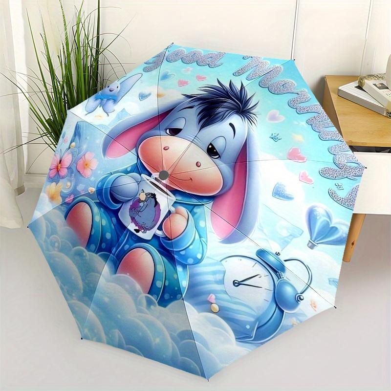 Eeyore,Coffee Fully automatic themed umbrella - 8 ribs durable iron frame, tri-fold compact design, perfect as a gift, travel umbrella, unis
Eeyore,Coffee Fully automatic themed umbrella - 8 ribs durable iron frame, tri-fold compact design, perfect as a gift, travel umbrella, unis