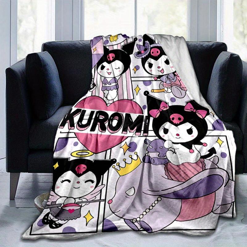 1pc. Cute Kuromi Character Home Office Outdoor Blank 100x150cm
1pc. Cute Kuromi Character Home Office Outdoor Blank 100x150cm