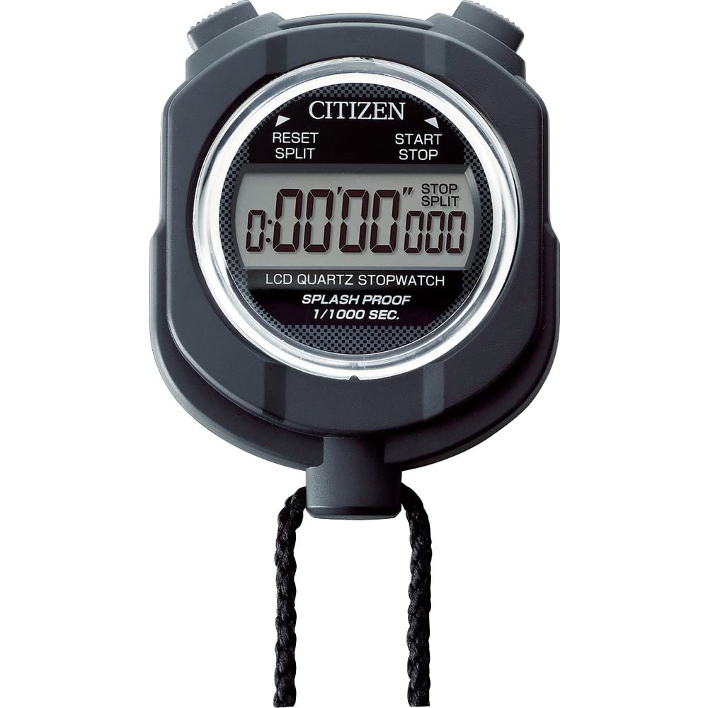 RHYTHM Citizen Stopwatch Digital 055 Water-resistant Rainproof Type Black CITIZEN 8RDA55-002
RHYTHM Citizen Stopwatch Digital 055 Water-resistant Rainproof Type Black CITIZEN 8RDA55-002