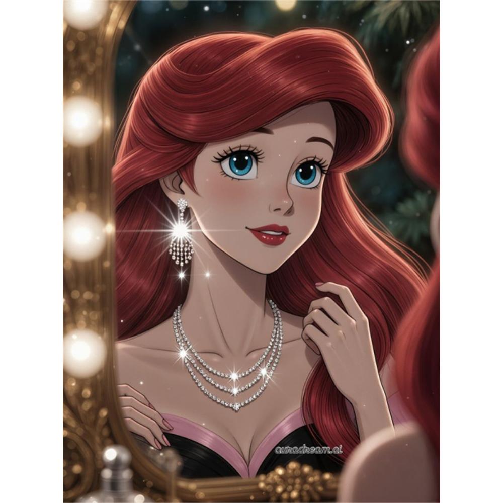 Disney 5D DIY Diamond Painting Little Mermaid Illustration Cartoon Full Diamond Mosaic Diamond Painting Art Wall Decoration Craft Set Round 20x30cm
Disney 5D DIY Diamond Painting Little Mermaid Illustration Cartoon Full Diamond Mosaic Diamond Painting Art Wall Decoration Craft Set Round 20x30cm